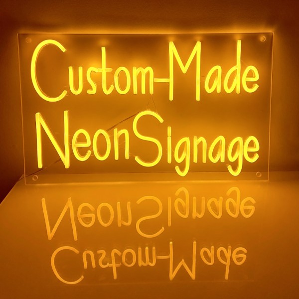 Custom-Made Neon Business Signage