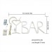 Bar Neon Sign Family Party Decoration Light 21.9in*10in/55.7cm*25.4cm